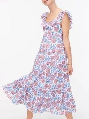 J.Crew floral dress, M